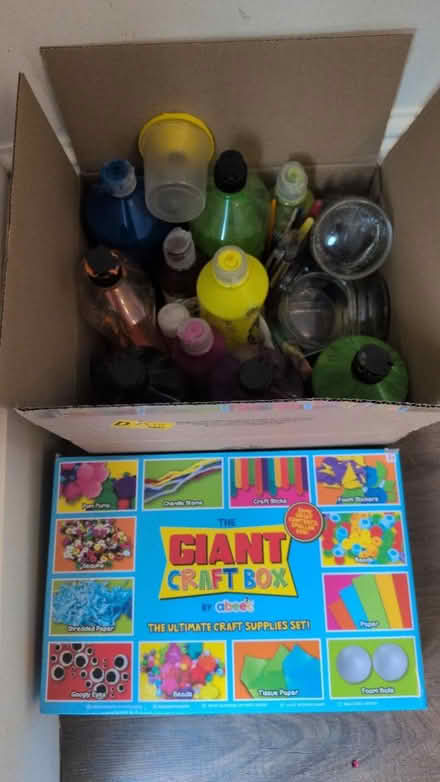 Photo of free Kids paints and crafts (Earls Barton, NN6) #1