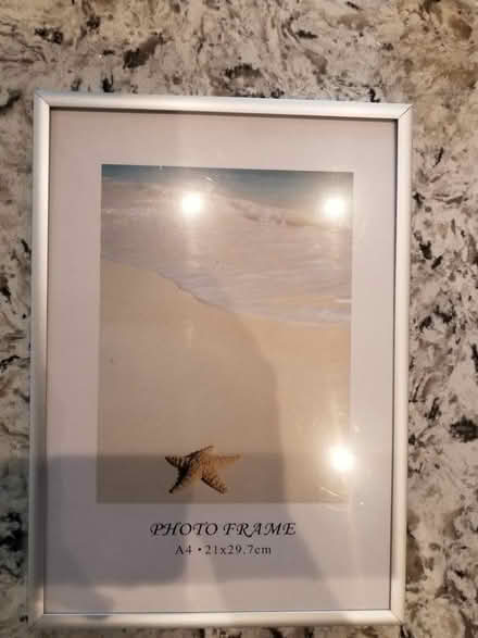 Photo of free A4 silver picture frame (Catford) #1