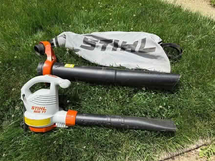 Photo of free STIHL Electric Leaf Blower & Vacuum (Fair Haven) #1