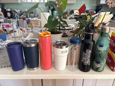 Photo of free water bottles and travel mugs (Takoma Park) #1