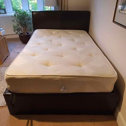 Photo of free SMALL double four foot bed (Bedford MK41) #1