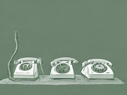 Photo of free three landline phones (Builth Wells) #1