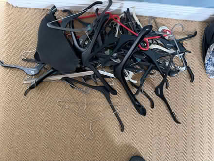 Photo of free Clothing hangers (Streatham Park SW16) #1
