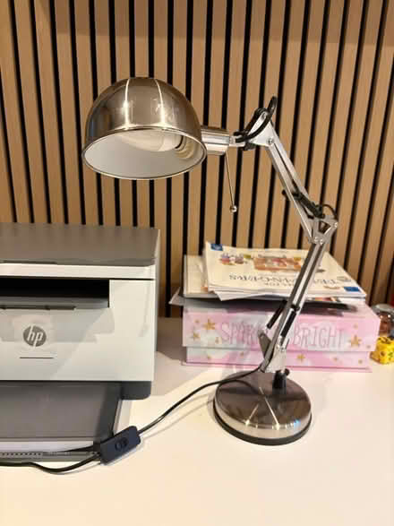 Photo of free Desk Lamp (Silver) (Tn13 3nd) #2