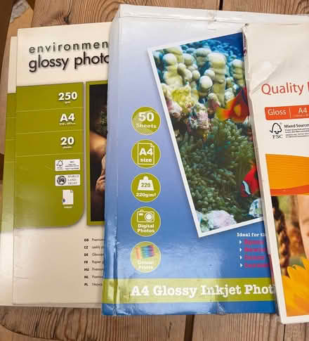 Photo of free Lots of old photo printing paper (Near Bottisham CB25) #3