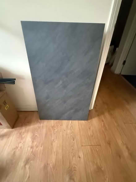 Photo of free Folding Desk - grey and black (Nw9 5SF) #1