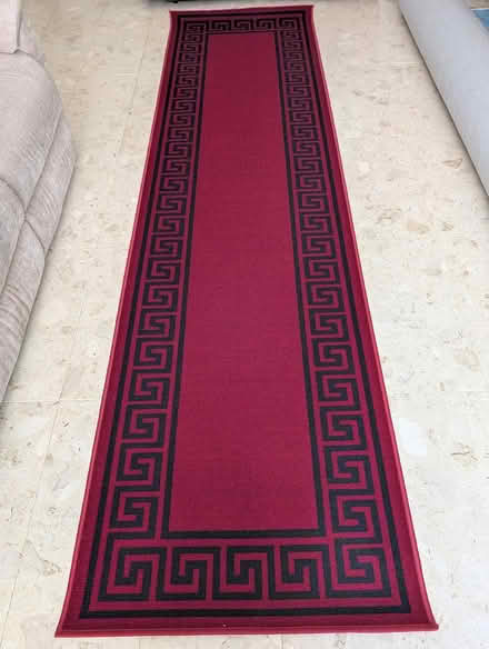 Photo of free red / black rug runner ex condition (Binley CV3) #2