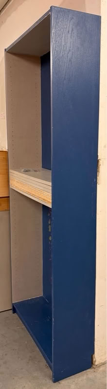 Photo of free Tall wooden shelves. Billy bookcase (Lower Sydenham. SE26) #2