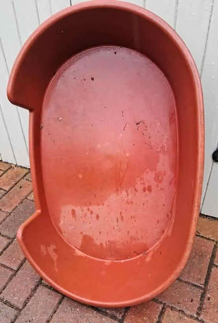 Photo of free Large plastic dog basket. (Deadman's Hill MK45) #1