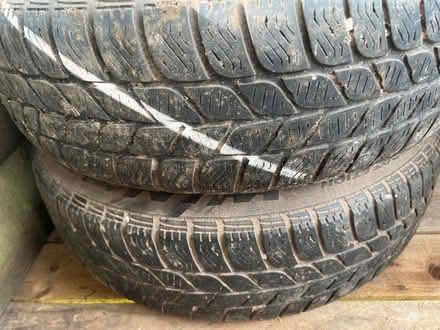 Photo of free Steel wheels with tyres (Appleby-in-Westmorland CA16) #3