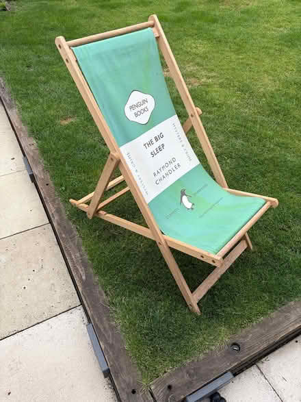 Photo of free Deck chair (East Challow OX129JX) #3