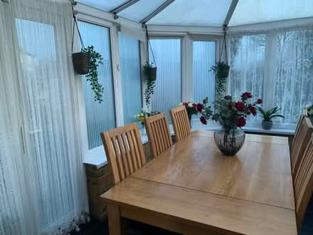 Photo of free Solid wooden table (Edmonton N9) #1