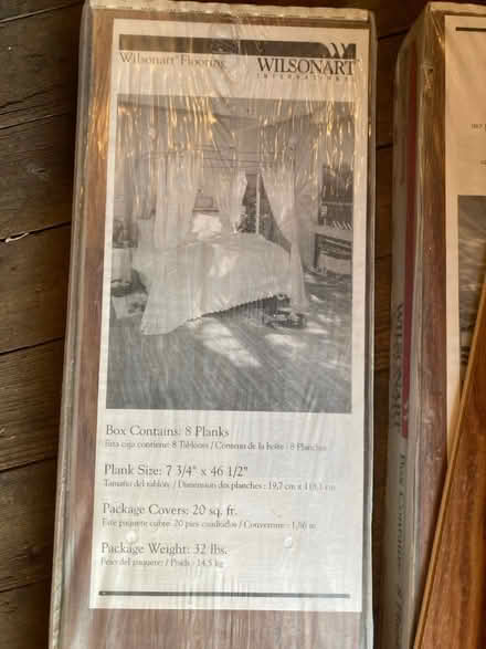 Photo of free Wilsonart wood laminate flooring (Winsted) #2
