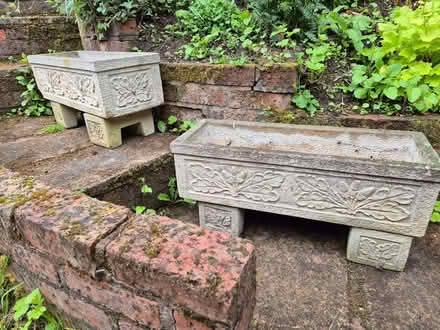 Photo of free Three stone troughs/planters (Congleton CW12) #2