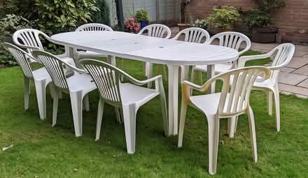Photo of free Garden table and chairs (Ferndown. Near M&S food store) #2