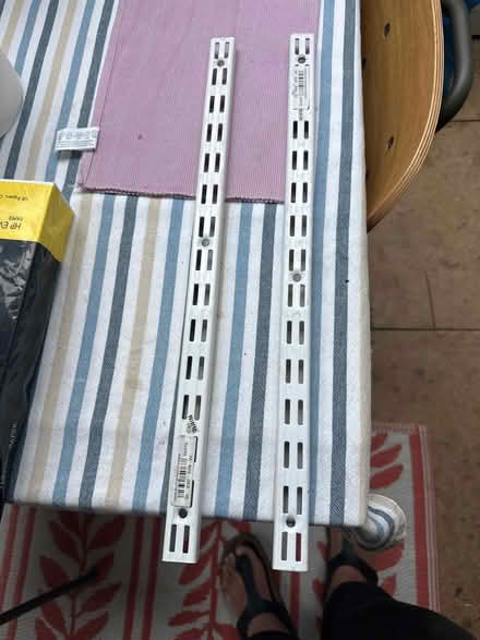 Photo of free Twinslot Shelving White Upright (Se6 2ha) #1
