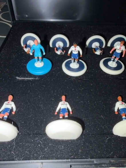 Photo of free ⚽ Subbuteo-style Tottenham Hotspur team (Mitcham's Corner CB4) #3