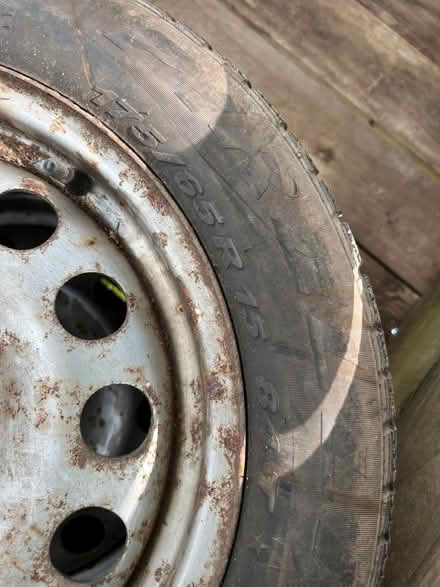Photo of free Steel wheels with tyres (Appleby-in-Westmorland CA16) #2