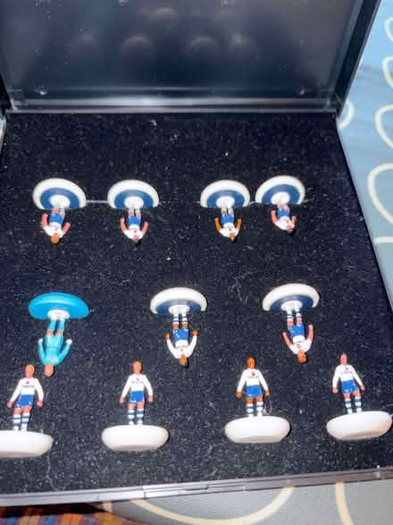 Photo of free ⚽ Subbuteo-style Tottenham Hotspur team (Mitcham's Corner CB4) #1