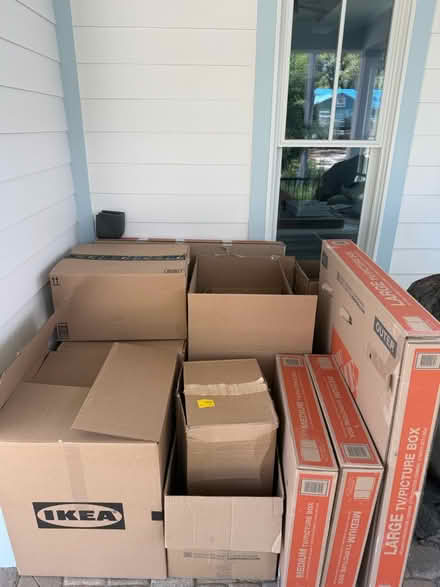 Photo of free Moving boxes — various sizes (Thornton Park) #1
