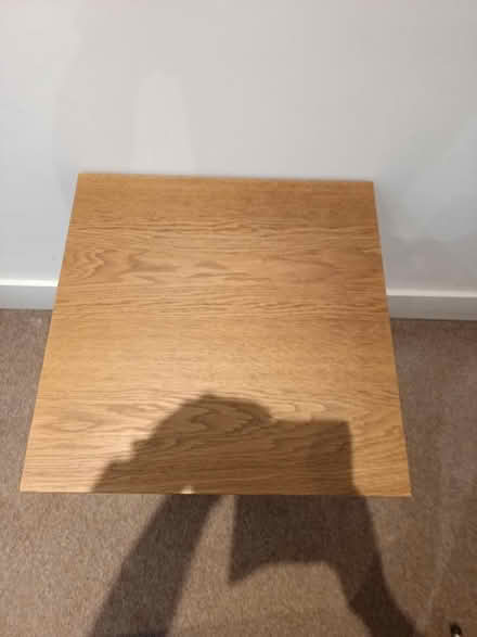 Photo of free Livingroom square wooden side table (Lavender Hill SW11) #3