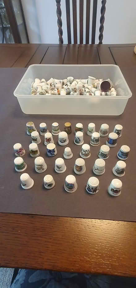 Photo of free Ceramic decorative thimbles (Derby) #2