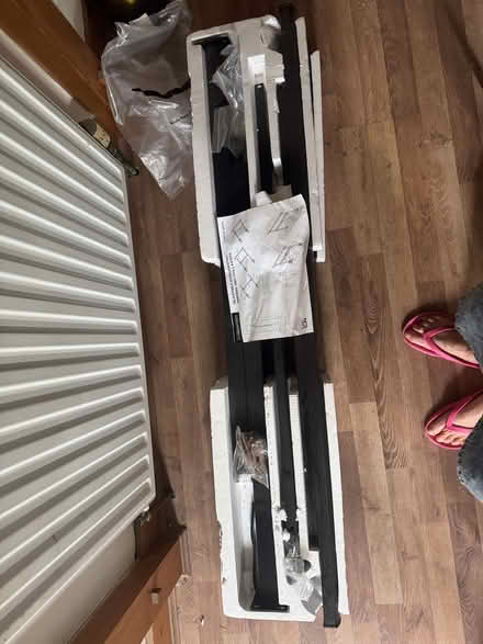 Photo of free adjustable outdoor steel handrail unit-fit 1-4 steps (Central Watford WD17) #1