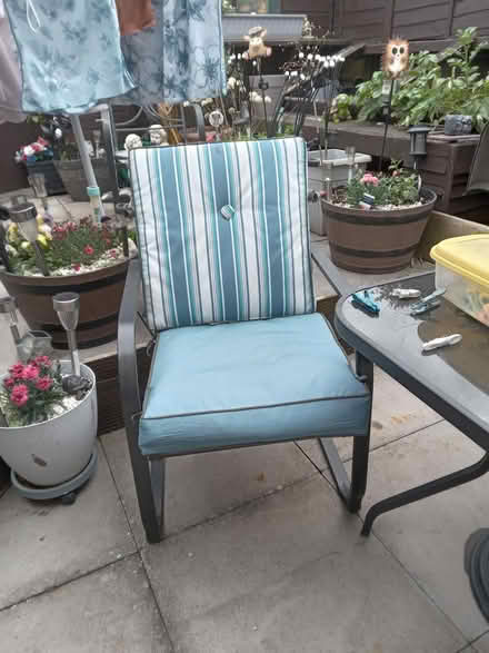 Photo of free Garden chairs cushions (Letchworth SG6 1FZ) #2