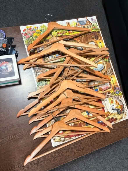 Photo of free Wooden hangers (City - LS2) #1