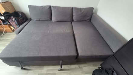 Photo of free Grey 3 seater L shaped sofa bed (Walthamstow E17) #2