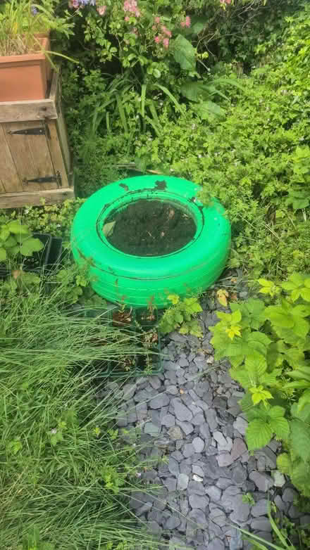 Photo of free 2 x tyre planters (Southport PR9) #1