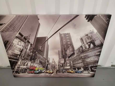 Photo of free Large printed canvas picture of cityscape (Springfield CM1) #1