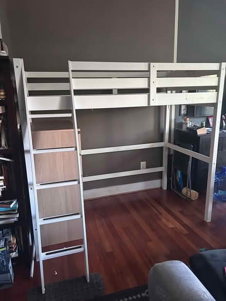 Photo of free Kids twin loft bed and dresser (NW DC Petworth) #2