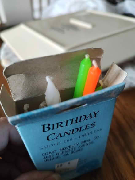 Photo of free Birthday candles (Odenton) #2