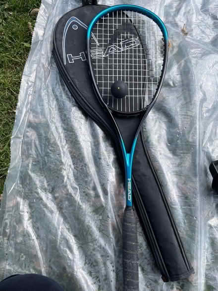 Photo of free Squash Racket and ball. (Craiglockhart EH14) #1