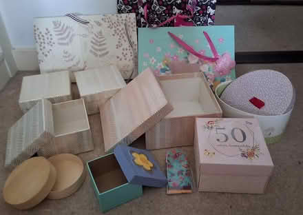 Photo of free Gift wrapping bags, boxes (South Acton) #1
