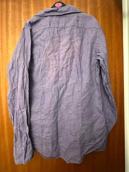 Photo of free Purple linen shirt, size M (OX3 8TG) #2