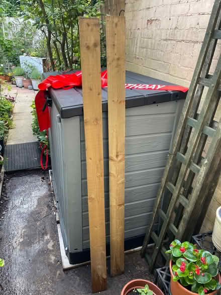 Photo of free 2 wooden slats (Reading West RG1) #1