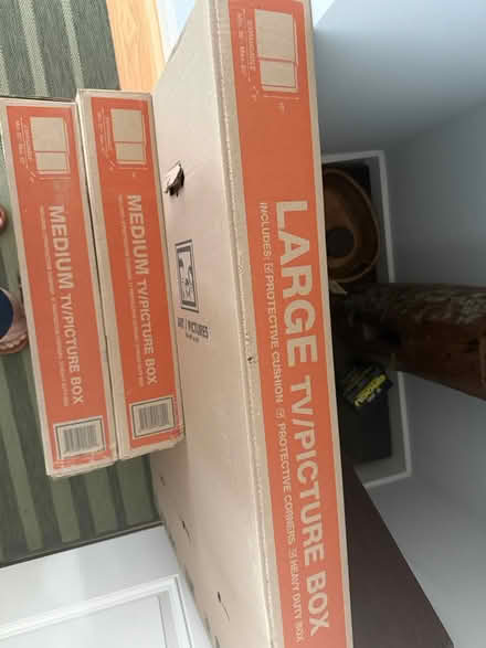 Photo of free Moving boxes — various sizes (Thornton Park) #2