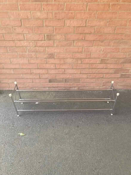 Photo of free Extendable Metal Shoe Rack (Leigh Park BA13) #2
