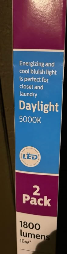 Photo of free Philips 2-Pack LED light tubes (1075 Valencia Avenue) #3