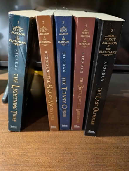 Photo of free Percy Jackson books (High Park) #1