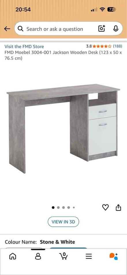 Photo of free Desk and Chair (Combe Down) #1