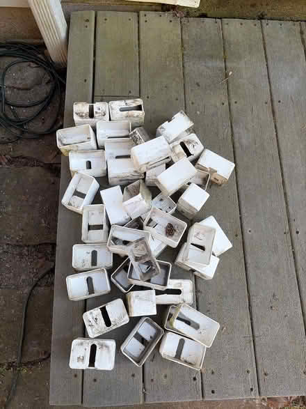 Photo of free Vinyl Deck Railing and hardware (East Rochester) #2