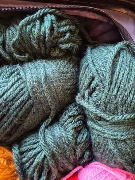 Photo of free Chunky yarn - green (Dublin 8) #2