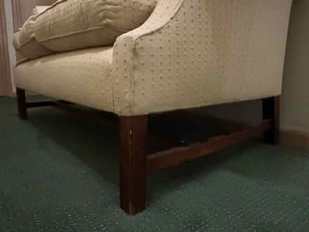 Photo of free Antique Feather Sofa Two Seater (Marylebone NW1) #3