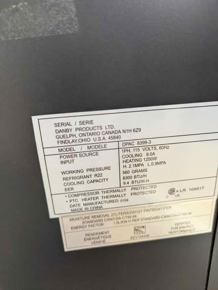 Photo of free Portable Air Conditioner (Nepean) #3