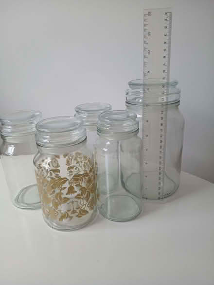 Photo of free Storage jars (Chorley Moor PR7) #1