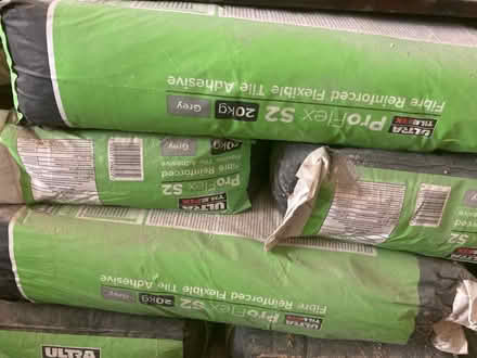 Photo of free Unopened bags of Tile adhesive (SM2) #1