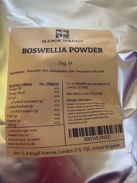 Photo of free Boswellia Powder (Fenlake MK42) #1